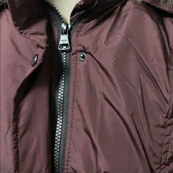 NWT MADDEN GIRL PUFFER HOODIE WINTER FAUX FUR COAT SIZE XL - Picture 8 of 11